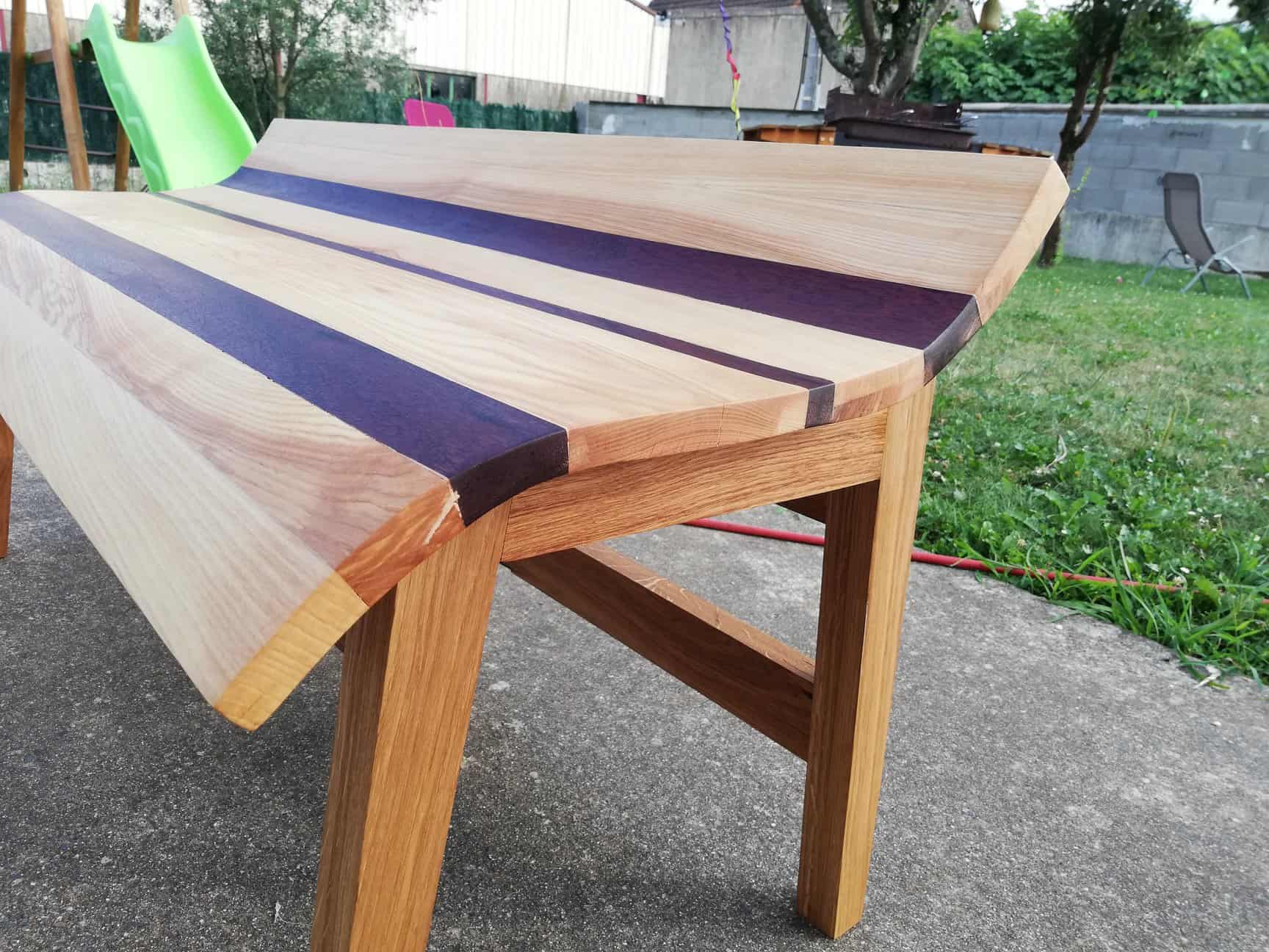 Banc de ginon élève fier de faire mes meuble Banc de ginon élève fier de faire mes meuble