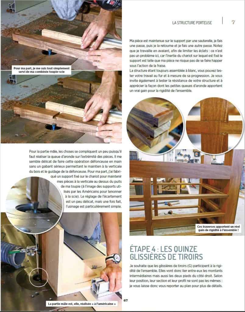 Fabriquer son établi page 67